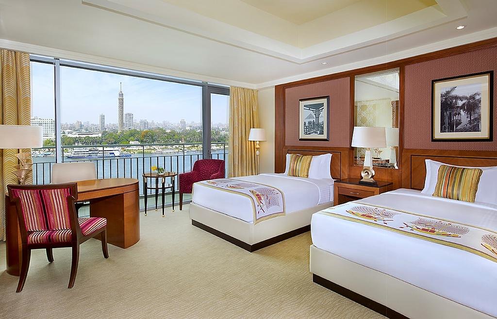 Deluxe room overlooking the Nile